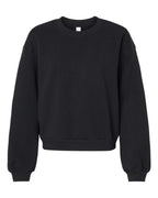 Women's ReFlex Fleece Crewneck Sweatshirt 7.6 oz With Logo Embroidery
