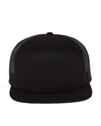 Seven-Panel Trucker Cap - 168 With Embroidery Logo