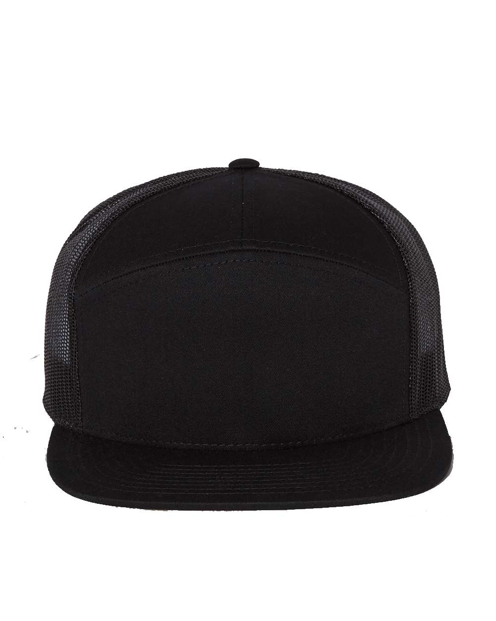Seven-Panel Trucker Cap - 168 With Embroidery Logo
