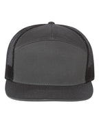 Seven-Panel Trucker Cap - 168 With Embroidery Logo