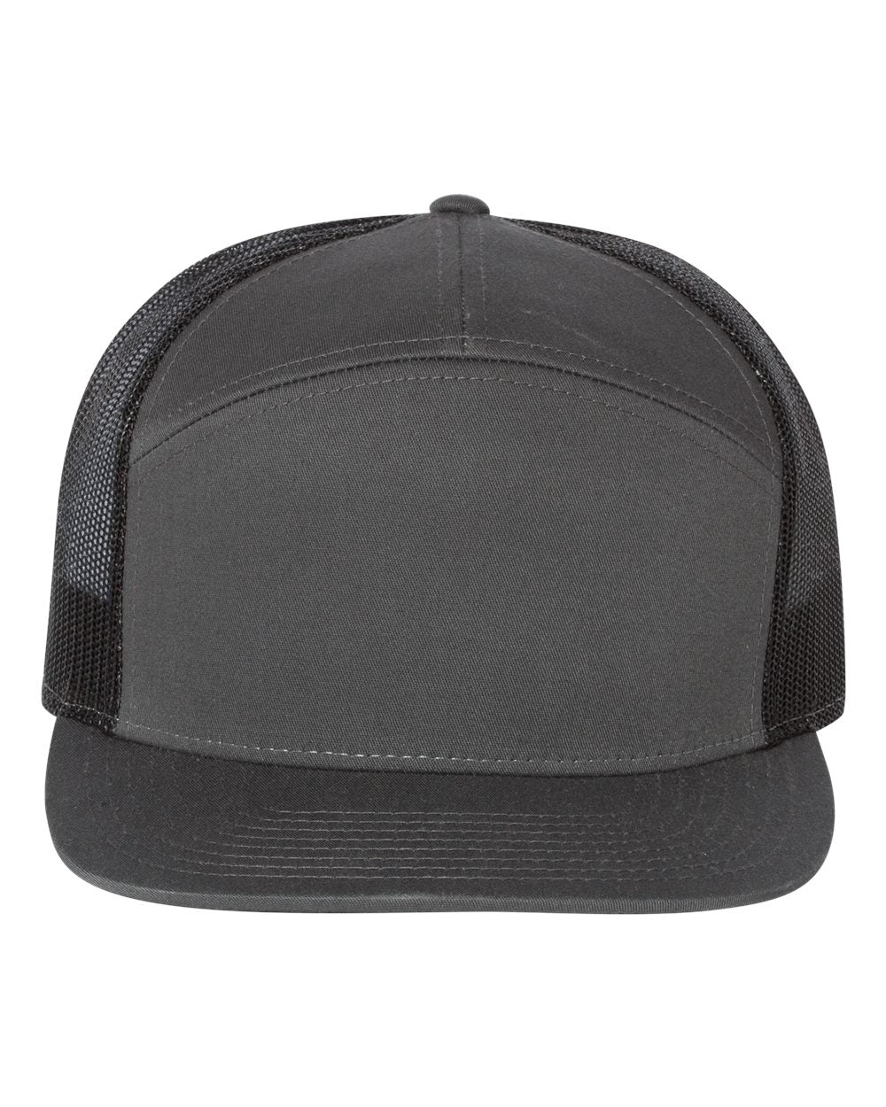 Seven-Panel Trucker Cap - 168 With Embroidery Logo
