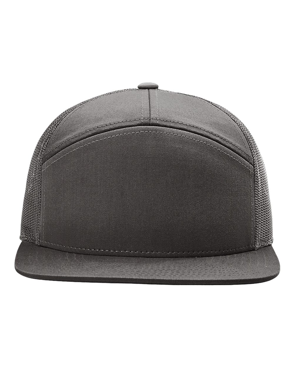 Seven-Panel Trucker Cap - 168 With Embroidery Logo