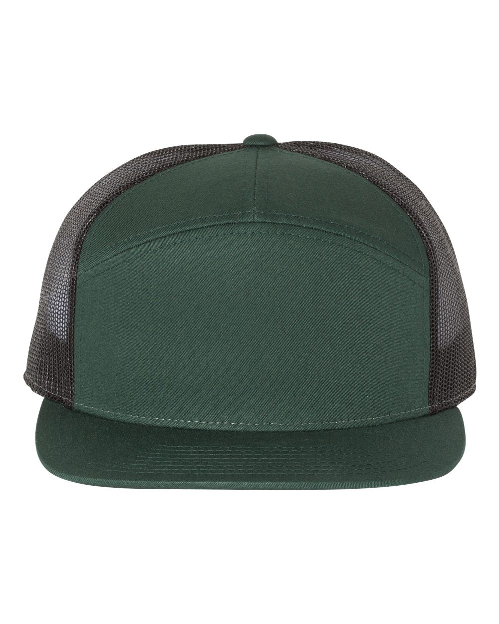 Seven-Panel Trucker Cap - 168 With Embroidery Logo