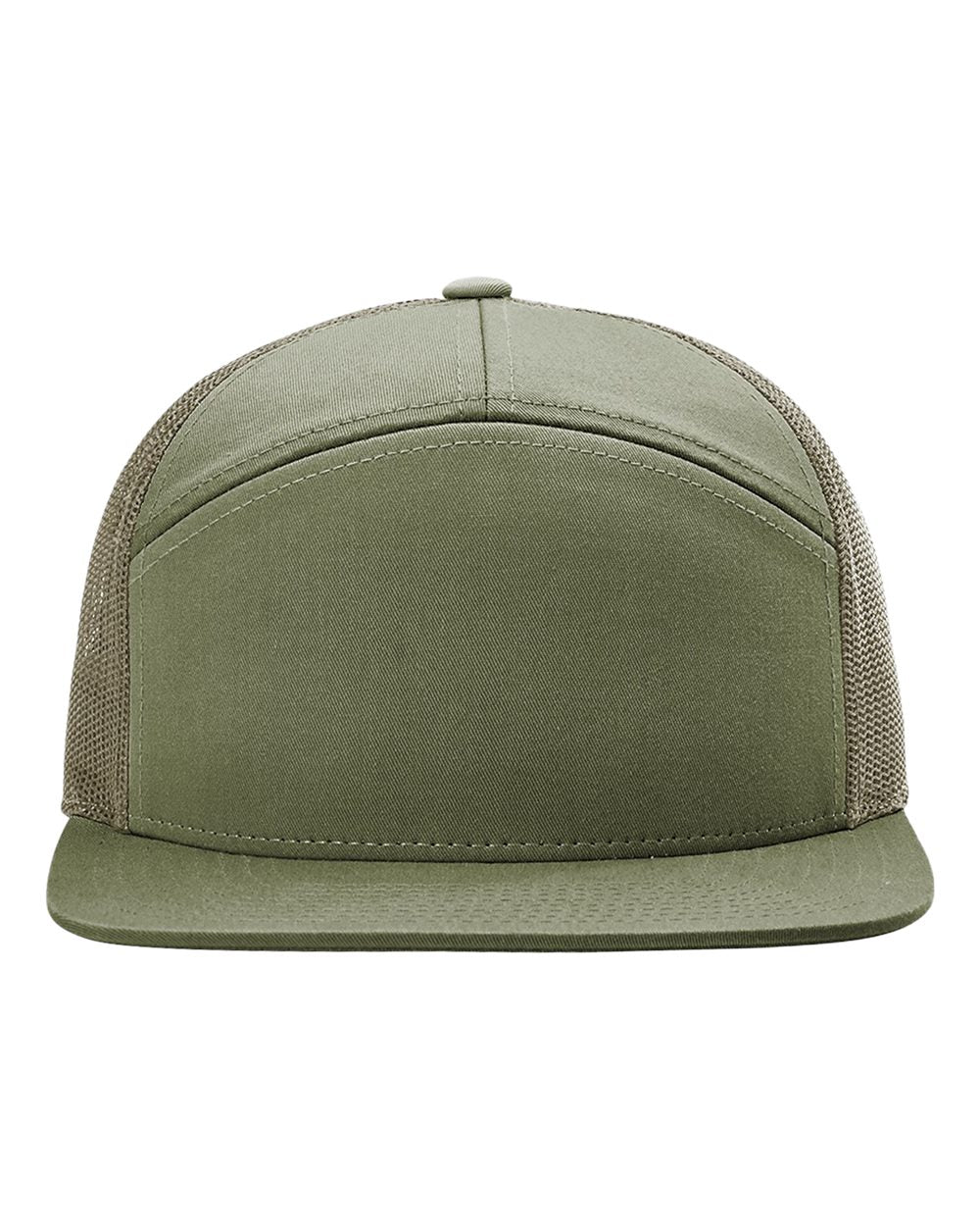 Seven-Panel Trucker Cap - 168 With Embroidery Logo