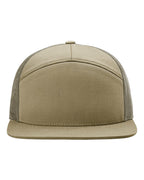 Seven-Panel Trucker Cap - 168 With Embroidery Logo