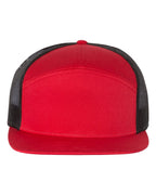 Seven-Panel Trucker Cap - 168 With Embroidery Logo