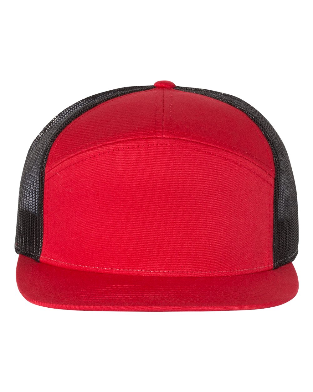 Seven-Panel Trucker Cap - 168 With Embroidery Logo