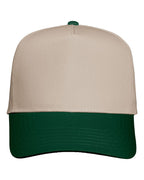 Five-Panel Twill Cap - 8869 With Embroidery Logo