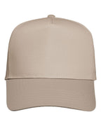 Five-Panel Twill Cap - 8869 With Embroidery Logo