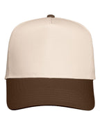 Five-Panel Twill Cap - 8869 With Embroidery Logo