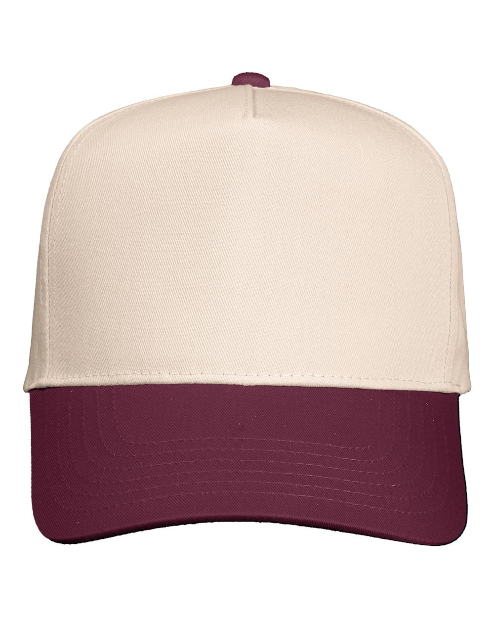 Five-Panel Twill Cap - 8869 With Embroidery Logo