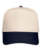 Five-Panel Twill Cap - 8869 With Embroidery Logo