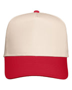 Five-Panel Twill Cap - 8869 With Embroidery Logo
