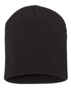 8 1/2" Beanie - 1500KC With Embroidery Logo