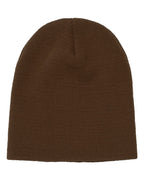 8 1/2" Beanie - 1500KC With Embroidery Logo