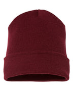 Cuffed Beanie - 1501KC with Embroidery Logo