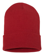 Cuffed Beanie - 1501KC with Embroidery Logo