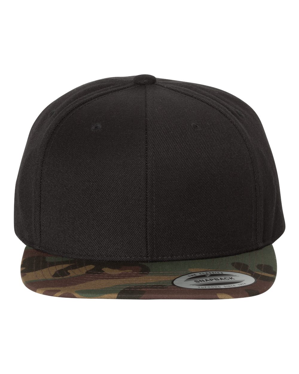 Premium Flat Bill Snapback Cap With Embroidery Logo