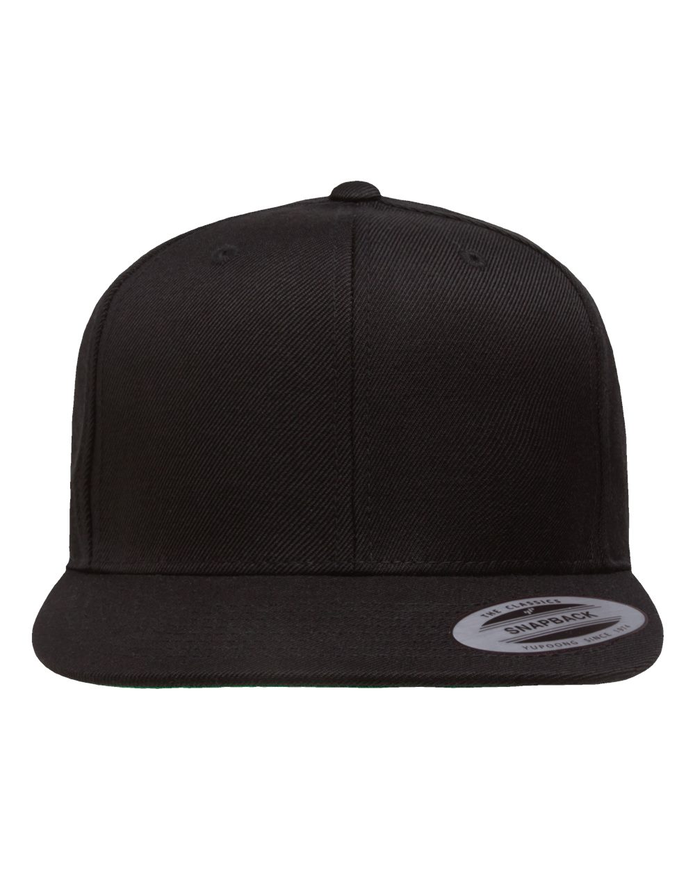 Premium Flat Bill Snapback Cap With Embroidery Logo
