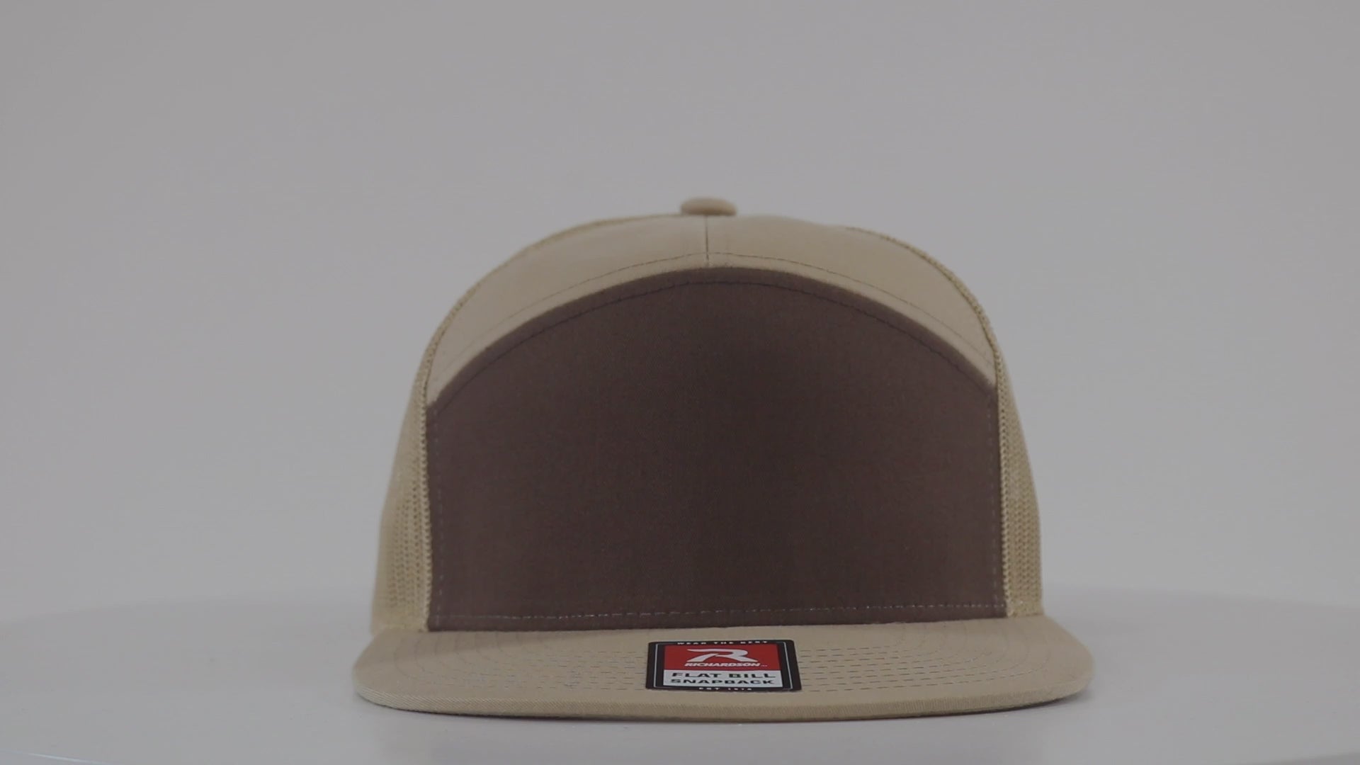 Seven-Panel Trucker Cap - 168 With Embroidery Logo